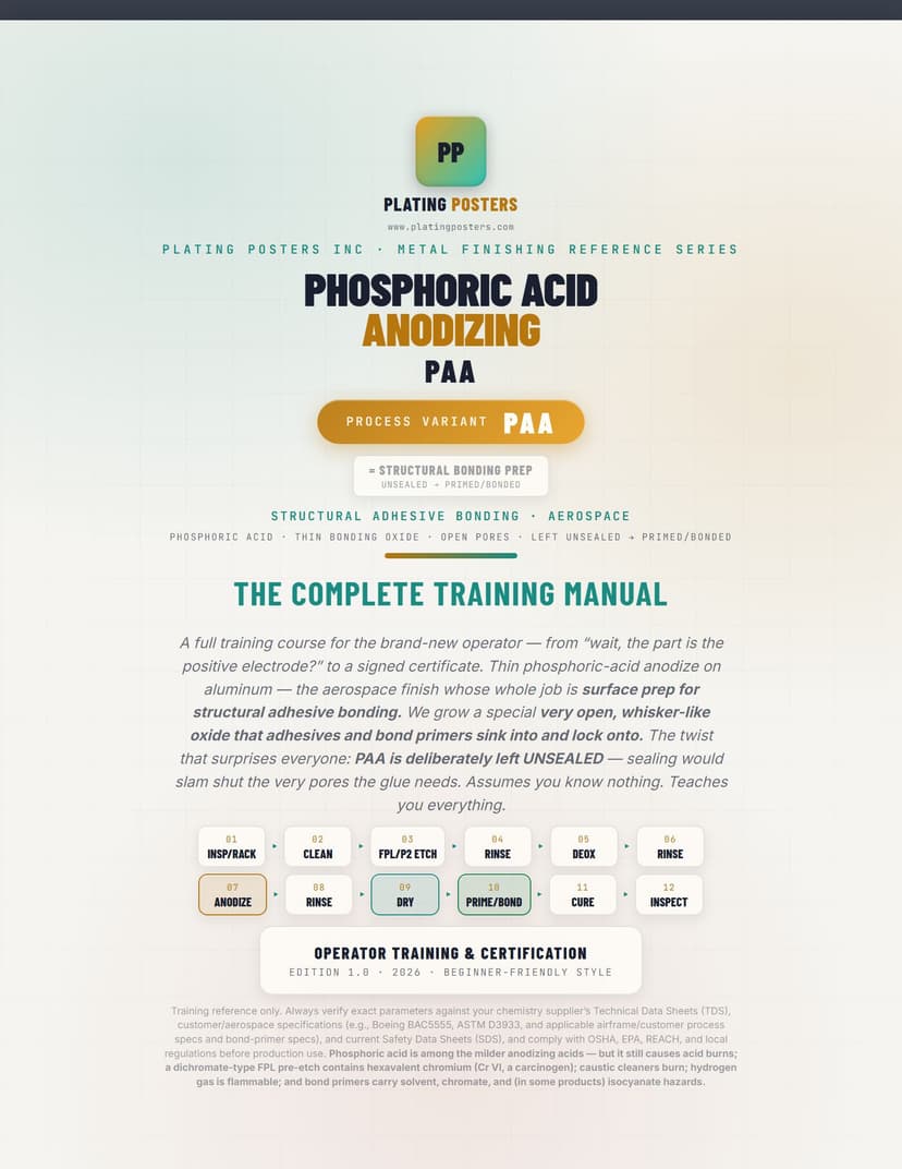 Phosphoric Acid Anodizing (PAA) Training Manual