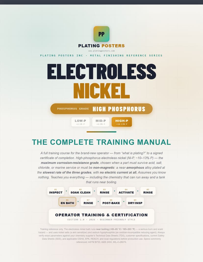 Electroless Nickel — High Phosphorus Training Manual