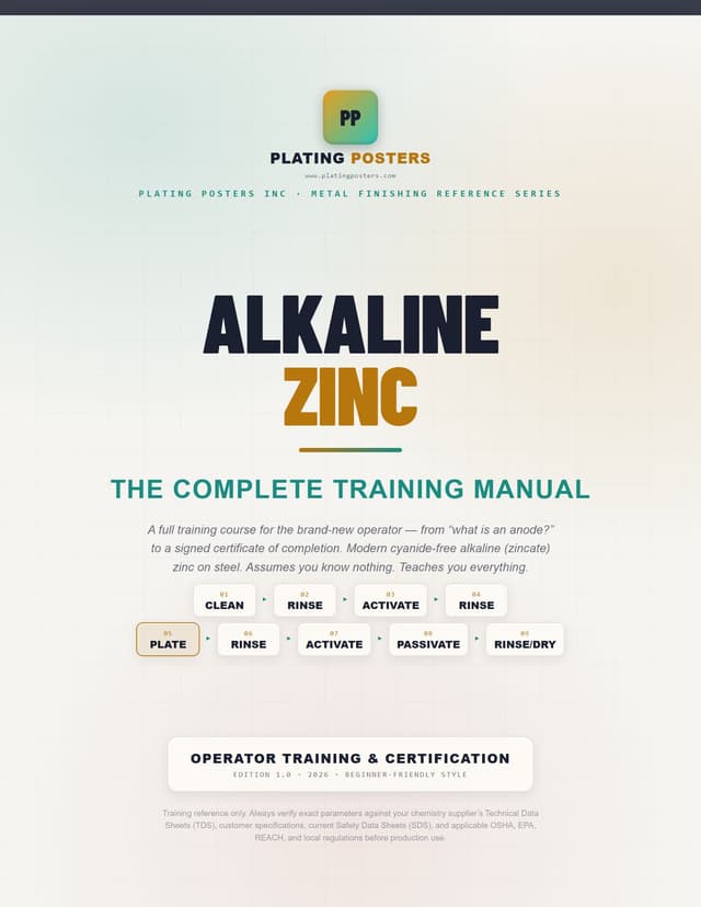 Alkaline Zinc — The Complete Training Manual — sample page 1