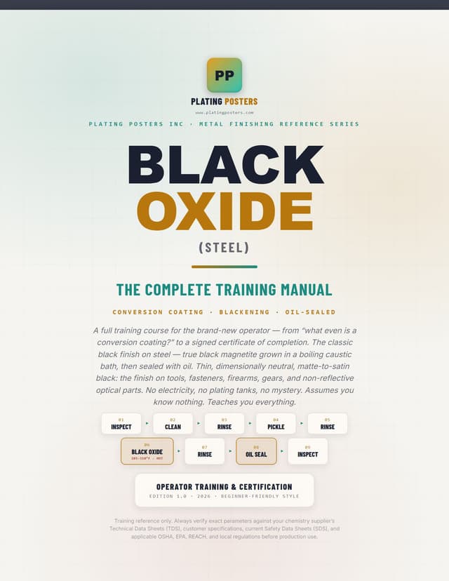 Black Oxide (Steel) — The Complete Training Manual — sample page 1