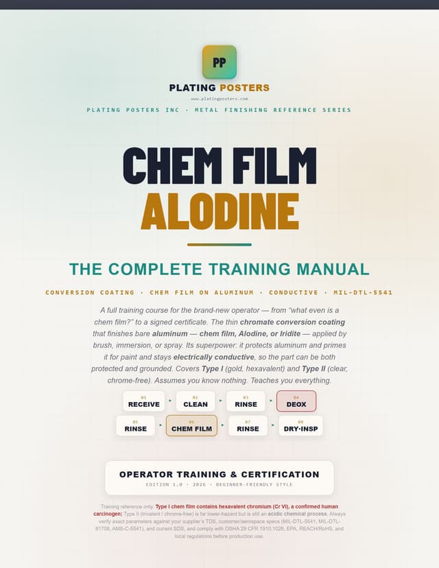 Aluminum Conversion Coating (Chem Film / Alodine) — The Complete Training Manual — sample page 1