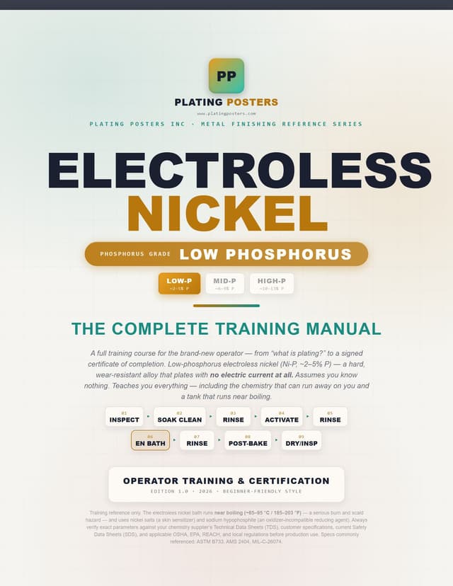 Electroless Nickel (Low Phosphorus) — The Complete Training Manual — sample page 1