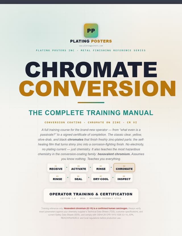 Chromate Conversion Coating (Hexavalent) — The Complete Training Manual — sample page 1
