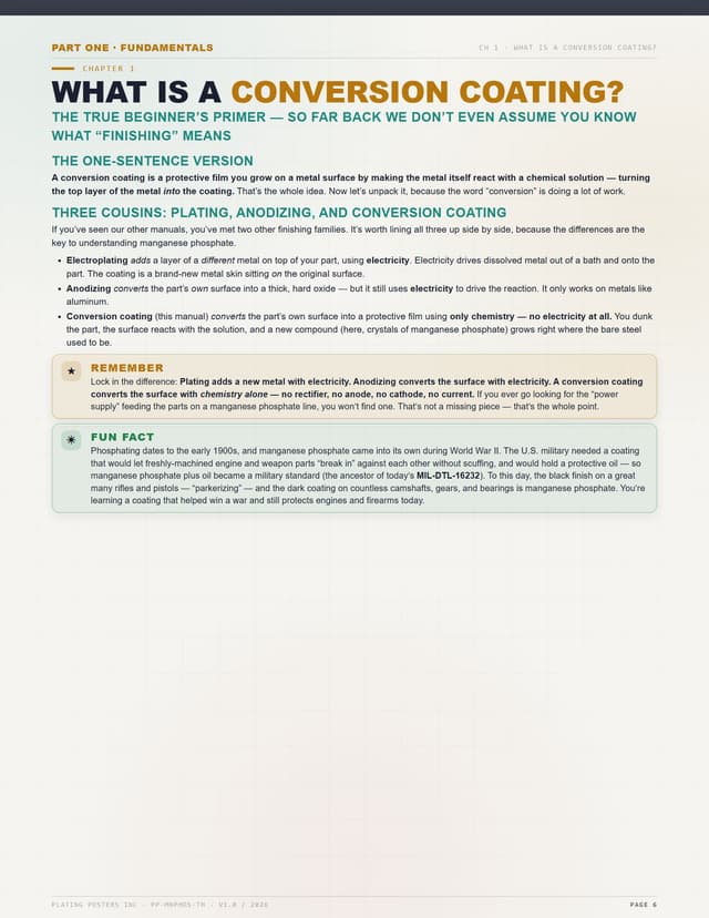 Manganese Phosphate — The Complete Training Manual — sample page 5
