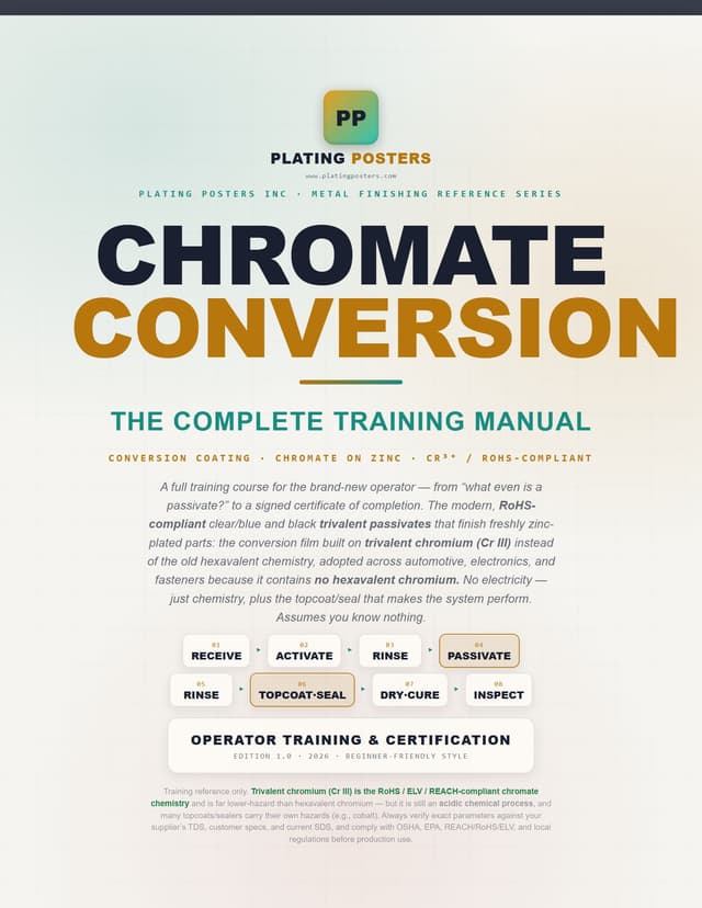 Chromate Conversion Coating (Trivalent) — The Complete Training Manual — sample page 1