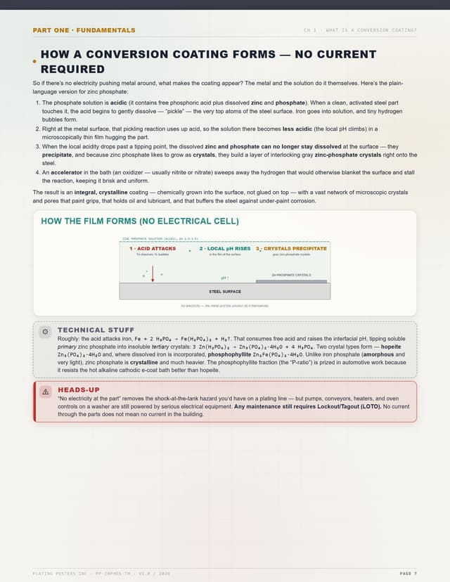 Zinc Phosphate — The Complete Training Manual — sample page 6
