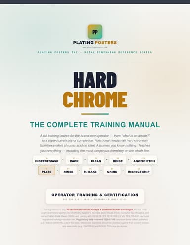 Hard Chrome Training Manual cover