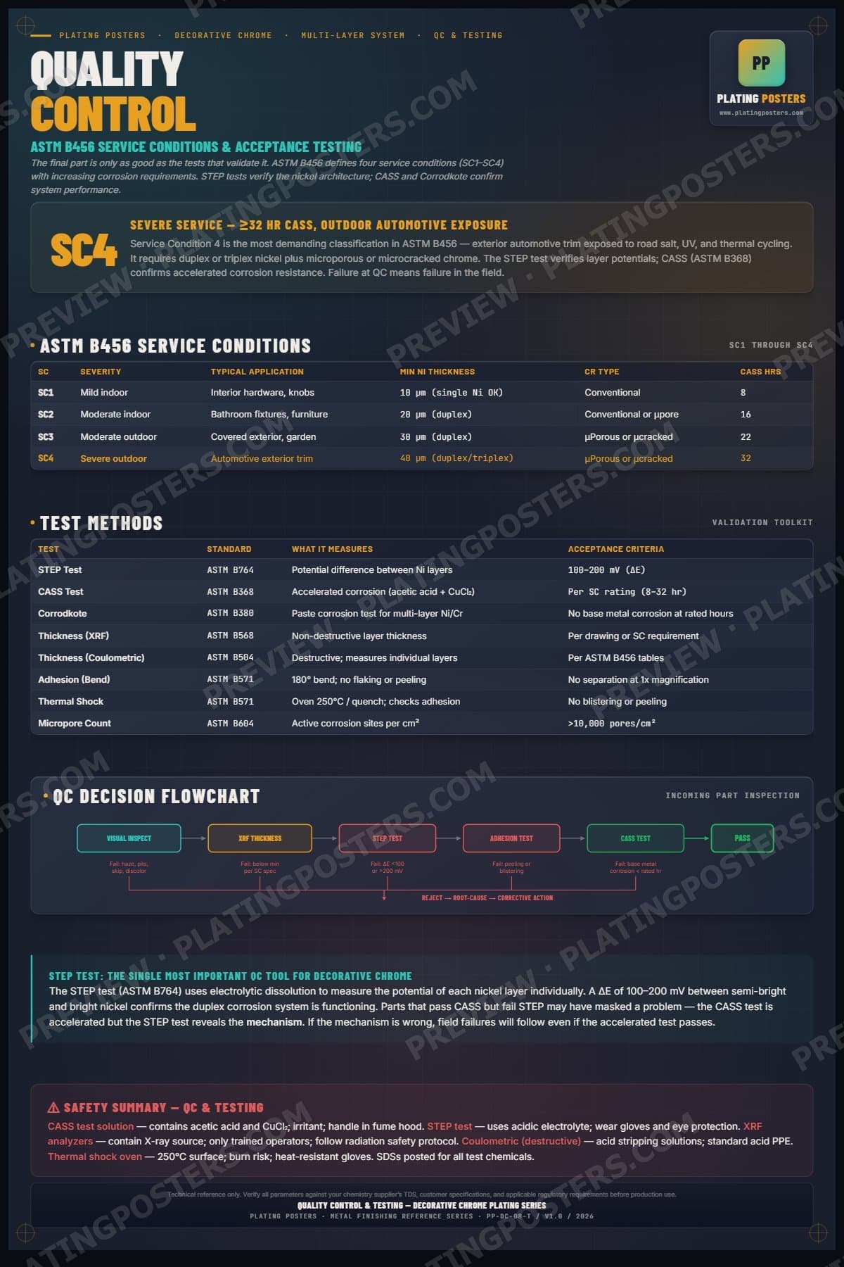 Dec Chrome — Quality Control & Testing poster preview