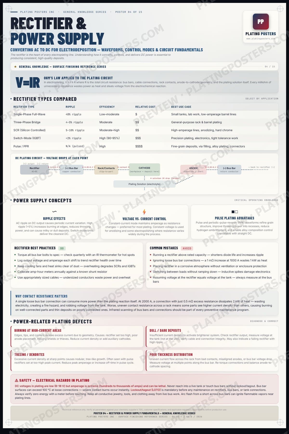 Rectifier and Power Supply Fundamentals poster preview