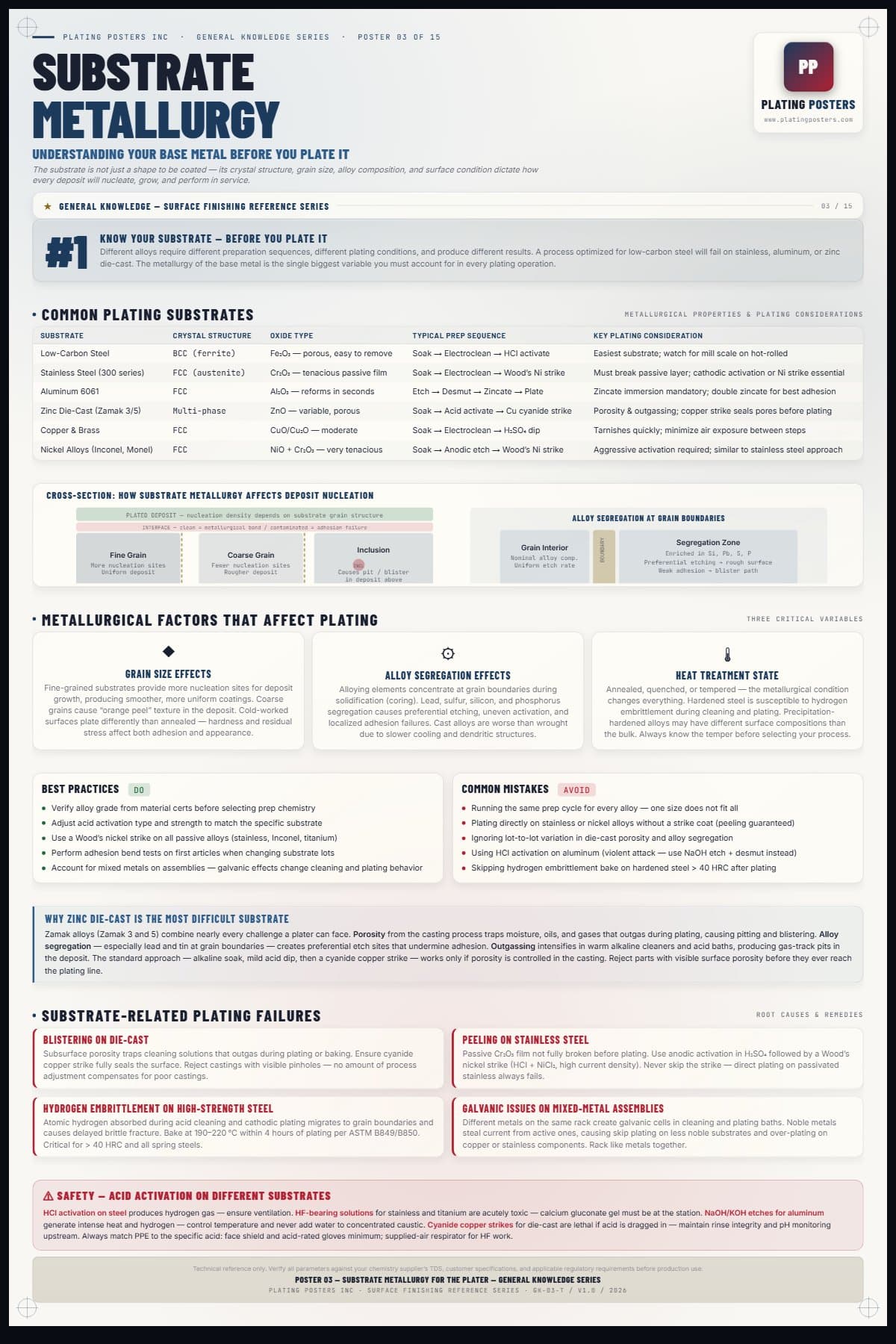 Substrate Metallurgy for the Plater poster preview