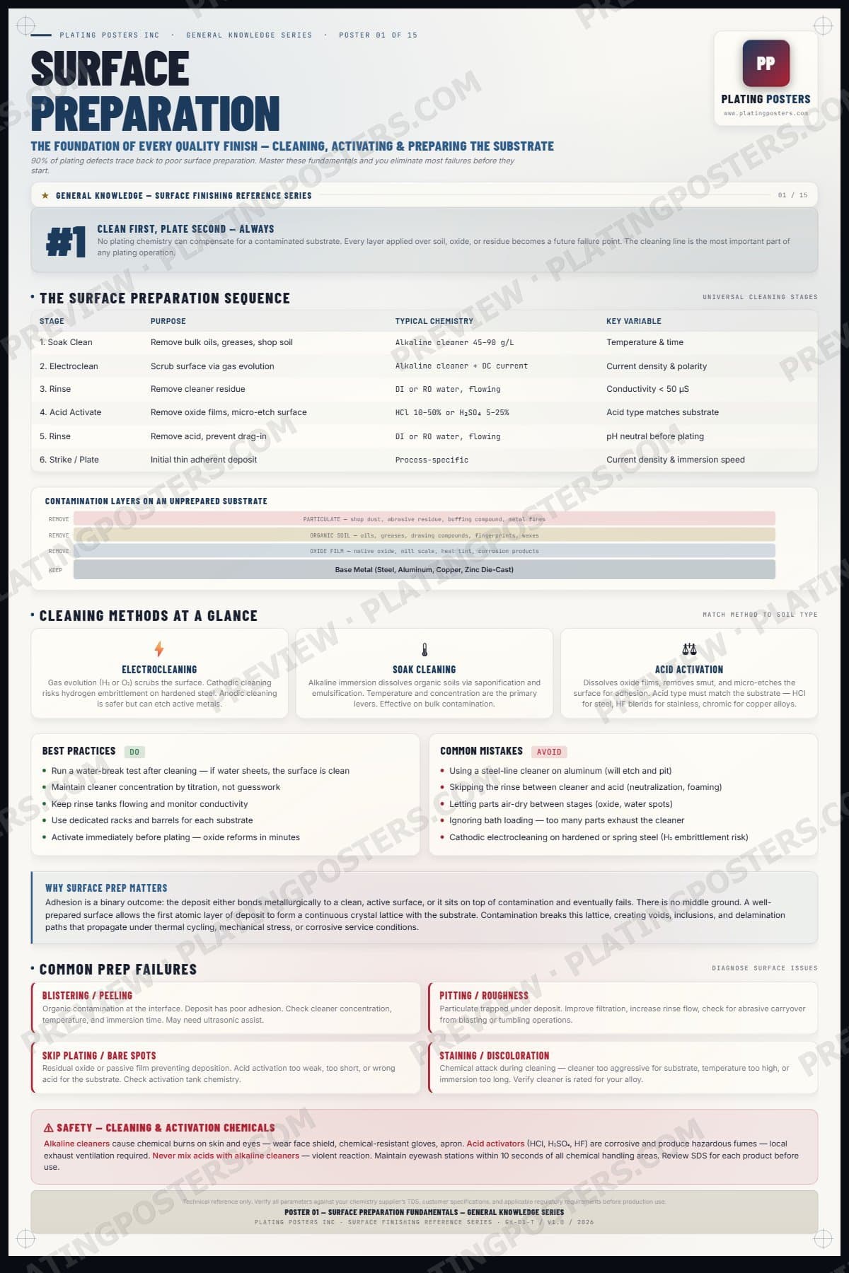 Surface Preparation Fundamentals poster preview